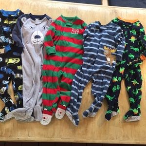 Fleece footie pajamas 18 month